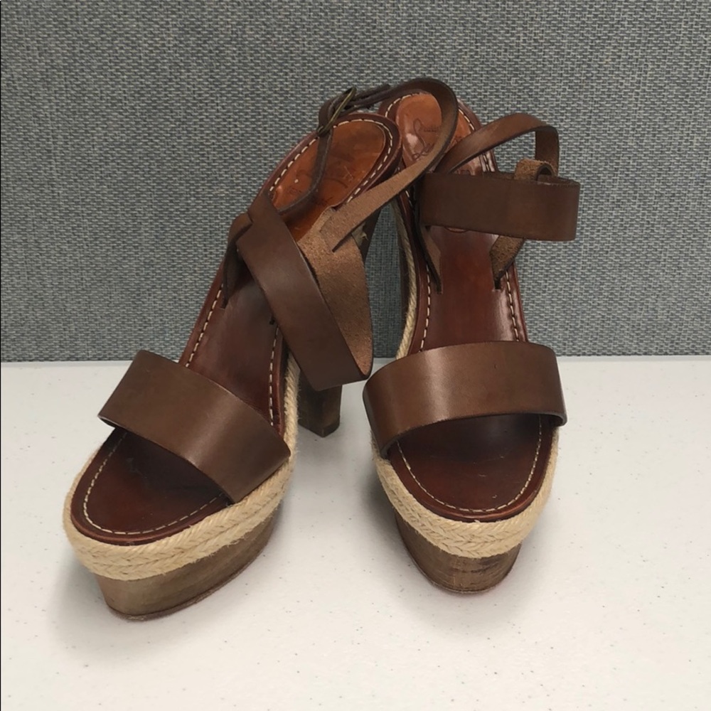 Brown Louboutin Espadrilles